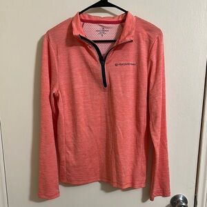 EUC Vineyard Vines Boys Performance Sankaty XL (18) Quarter Zip Pullover
